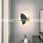 New Design Post-Modern Creative LED Wall Lamp for Home Decoration Golden Luxury Glass Indoor LED Sconce