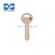 Low Price Door Key Blank With Brass Handle keys with nickel plated key blank for door lock llaves CS3 CS4 for VE market