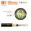 Hanxin 19 years OEM factory supply high quality 12 24 36 48 64 72 96 core micro air blown adss fiber optic cable