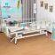 3-Function Collapsible Alloy Side Rails Medical Clinic Home Care Foldable Metal Hospital Fowler Bed With Toilet