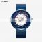 SINOBI Hollow Out Dial Blue Man Watches S9798G Sapphire Color Gentleman Wristwatches Night Light Men Handwatch