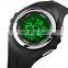Hot Selling Skmei 1790 Wholesale Men Digital Wrist Watch Black Movement PU Strap Waterproof 50 Meters