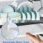 Tier Large Stainless Steel 304 Saving Space Black Dish Rack with Drainboard, Cutting Board Holder