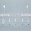 Metal Coat Organizer Rack Cloth Hanging over the Door Hooks Hanger over Door Hook
