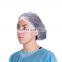 Wholesale Market Non Woven Disposable Colored Hair Nets Cap