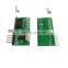 433RF receiving module 4-channel high-level signal learning decoding receiving circuit board