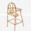 High Quality Rattan Feeding Chair Kids Furniture Retro Boho Child dinning chair Best Price Vietnam Manufacturer Wholesale