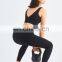 High Quality Deep V Back Bra Match Crotchless Leggings 2pcs Yoga Suit Set Women Gym Sports Gym Tracksuit