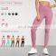 V Shape Butt Yoga Quick Dry Leggings Sports High Waist Fitness Custom Logo Gym Pants 82nylon 18spandex