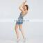 Soft Breathable Sleeveless Women Yoga Jumpsuits  Compression One Piece Jumpsuits Open Back