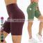 Custom Quick Dry Biker Shorts Workout Wear Gym Fitness Leggings High Waist Butt Lift Yoga Shorts For Women With Pockets