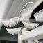 Customized hotel lobby sales department villa banquet hall wave shape creative art glass chandelier