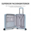 Luxury 20-24-28inch  PP trolley luggage sets with dry and wet seperation bag