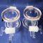 customized square quartz glass reactor quartz photocatalytic reactor
