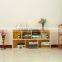 Customize 100% Solid Wood Luggage Carrier/pine Wood Display Book Shelf