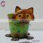 good quality artificial garden decorative tiger flower pot