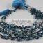 Wholesale London Blue Topaz Faceted Heart Beads