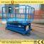 stationary hydraulic scissor lift design used cargo lift