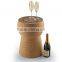 Oak wood bar stool