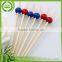Cheap price custom different packing cocktail bamboo picker