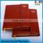 Custom leather cover notebook printing with logo