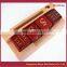 Eco-friendly Wooden Carved Pen Holder With Calendar2015