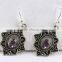 Classy Design !! Amethyst 925 Sterling Silver Earring, Gemstone Silver Jewelry, Handmade Silver Jewellery