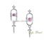 2015 925 Sterling Silver Jewelry Wholesale Freshwater Pearl Jewelry Pearl Earring Mounting