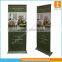 Retractable roll up banner stand ,teardrop roll up floor display