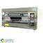 High efficiency single deck stainless steel best gas baking oven for mini bakery