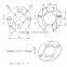Bridgelux COB LEDS holder for CXA25XX COB led
