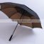 sun umbrella with pongee, golf umbrella ,big windproof storm golf umbrella with wind vent
