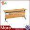 school furniture moving table for training class student folding table M230