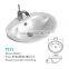 Chaozhou Ceramic Bathroom Counter Basin Bathroom Sink 6018