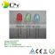 F5 Straw Hat LED Diodes Utra Bright 4.8mm short Lead Red Green Blue Yellow Orange Pink Purple White Warm white
