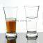 Sodalime handmade in stocks Cooler Glasses Set of 2 with gift box beer tumbler manufacturing
