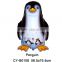 2016 different color Penguin shaped foil balloon helium aluminium balloon