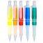 Colorful Budget Logo promotional rubber grip fat pen