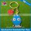 High end America couple keychain soft enamel color key chains