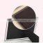 cheap beveled frameless glass certificate frame for graduation gifts