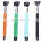 New arrival D09 with mirror monopod selfie stick, monopod with bluetooth shutter button for camera and mobile phone