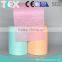 [D-TEX] Quality Control parallel lapping non woven fabrics printed spunlace