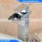 Beelee Waterfall Chrome Groove Basin Mixer Taps Faucet for Bathroom