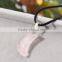 Trending stone accessories for women jewelry girl pink moon necklace