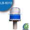 LB-6010 Solar led traffic light remote control warning light
