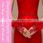 2015  china Off White Flowery Applique Fingerless Bridal Gloves wedding Gloves
