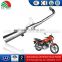 silver Zhicheng motorcycle muffler for sale