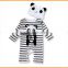 Fine cartoon animal ha clothing and even the cap set of cotton piece clothing infant and young children to climb clothing wholes