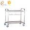 Stainless Steel Clearing Trolley with Deep Bowl
