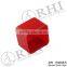 41*41mm red Soft PVC Square retangular End Caps Covers
